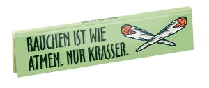 Choosypapers "Rauchen ist wie atmen, nur krasser" KSS