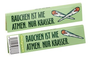 Choosypapers "Rauchen ist wie atmen, nur krasser" KSS
