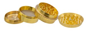 Super Heroes Grinder Metall gold