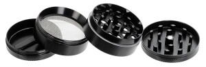 CNC Aluminium Grinder "Make love not War - Dove"