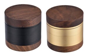 Aluminium/Holz Grinder Wooden