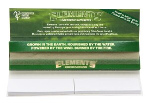 Elements Green KS Slim Connoisseur Papers & Tips