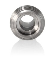 Edelstahlkopf 18,8 Schliff mit 12 Kühlrippen