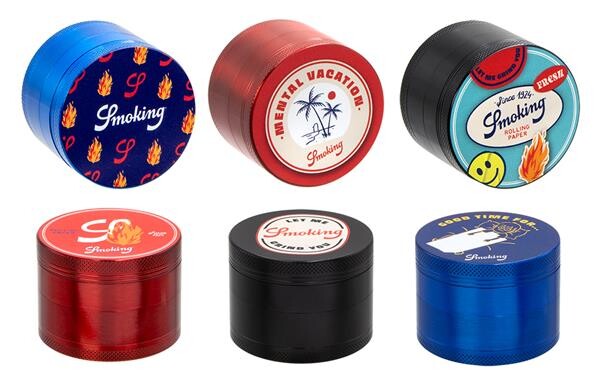 Aluminium Grinder "Smoking"