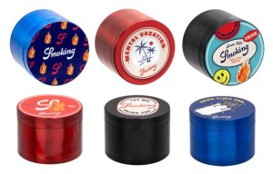 Aluminium Grinder "Smoking"