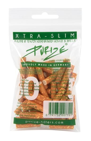 PURIZE Aktivkohlefilter XTRA Slim Size SPY Ø5,9mm...