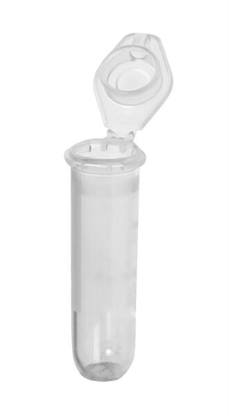 Reaktionsgefäß "Safe Fit" mit Deckel 2ml, transparent