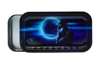 Metalldose mit Tray im Deckel "Dark Traveler"