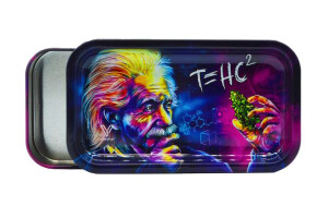 Metalldose mit Tray im Deckel "T=HC2 Classic"