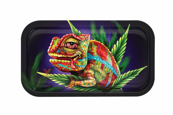 Metalldose mit Tray im Deckel "Cloud 9 Chameleon"