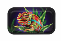 Metalldose mit Tray im Deckel "Cloud 9 Chameleon"