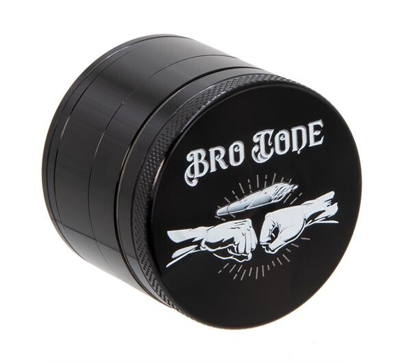 Aluminium Grinder "Bro Code"