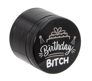 Aluminium Grinder "Birthday Bitch"
