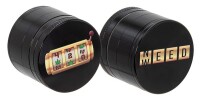 Aluminium Grinder "Slot Mashine & Need Weed"