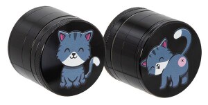 Aluminium Grinder "Cat Head & Butt"