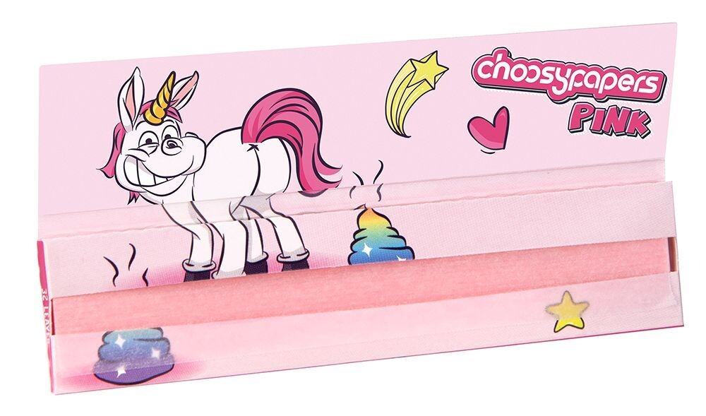 Choosypapers Pink "Puking Unicorn KSS" 1,00