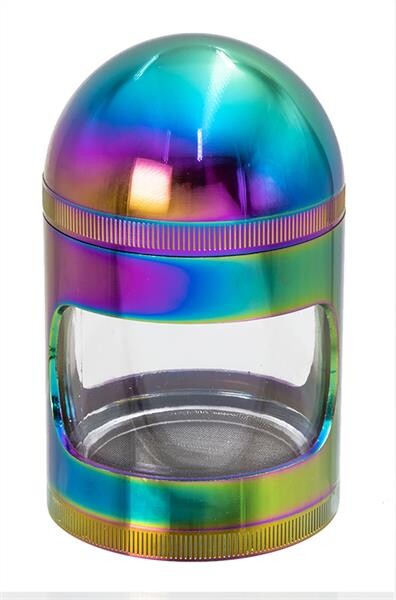 Aluminium Grinder Rainbow "Big Space"