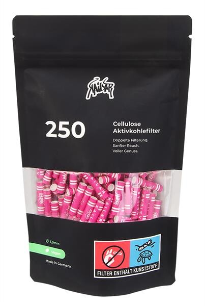 Kailar Aktivkohlefilter Ø 5,9mm Pink 250er Beutel