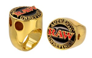RAW Championship Ring Gold, Size 10 (21mm)