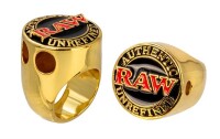 RAW Championship Ring Gold, Size 10 (21mm)