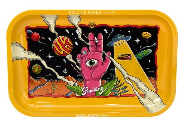 SMOKING Drehtablett "Galaxy Collection-Earth"