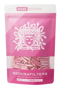 Medusa Aktivkohlefilter Rose Edition 6mm 250 Stück