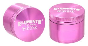 Aluminium Grinder Elements Pink