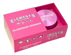 Aluminium Grinder Elements Pink