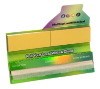 Cloudz Hanf King Size Slim Paper & Regenbogen Filtertips