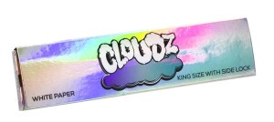 Cloudz White King Size Slim Paper & Regenbogen Filtertips