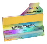 Cloudz Rainbow King Size Slim Paper & Regenbogen Filtertips
