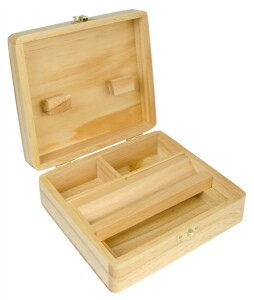Holzbox zur Aufbewahrung "WEED MASTER"