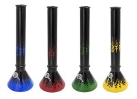 Hüttenglas Kolbenbong "FLAMES"