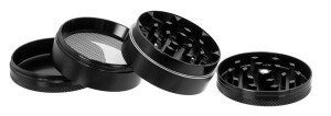 "Hawk Thua - Lama" Aluminium Grinder schwarz