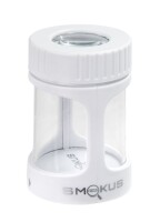 SMOKUS Focus Aufbewahrungsglas mit Licht weiß