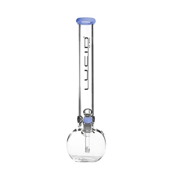 Lucid Bong mit Bauch Milky Blue