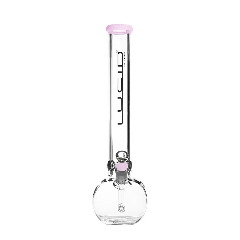 Lucid Bong mit Bauch Milky Pink