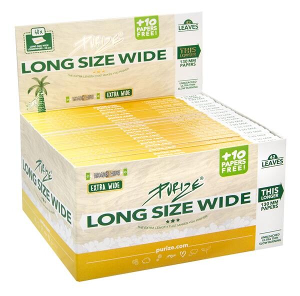 PURIZE® Longpapers | Long Size Wide