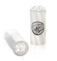 S&R Vortex Glasfilter Ø11mm klar + milchweiß