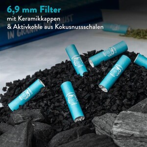 Grannys® Exclusive Aktivkohlefilter | 50x Ø 6.9mm