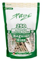PURIZE Aktivkohlefilter, Regular ORGANIC, ø 9mm, 250er Packung