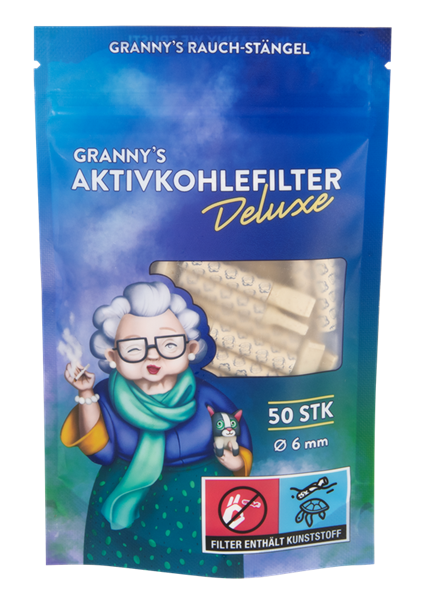 GRANNYS Weed Deluxe Aktivkohlefilter ø 6mm, 50er...