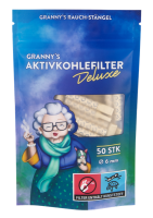 GRANNYS Weed Deluxe Aktivkohlefilter ø 6mm, 50er Packg.