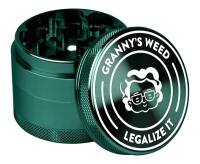 Grannys Weed Grinder 4teilig -Legalize It-