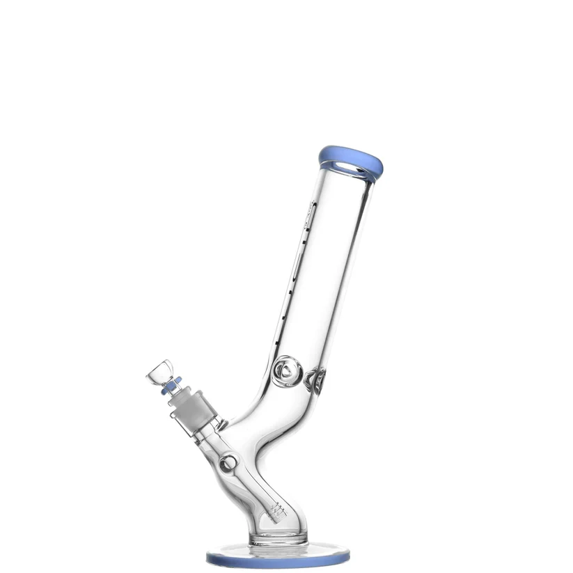 Lucid 7mm Bong Curved 36cm Milky Blue