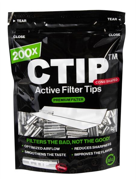 CTIP konische Aktivkohlefilter 200er Pack