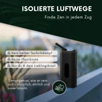 HIZN Nanu Vaporizer Black