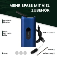HIZN Nanu Vaporizer Arctic Blue