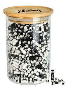 Kailar Cellulose Aktivkohle-Filter Slim ø 5,9mm, MIX 500er Glas