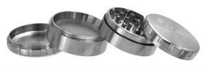 CNC Edelstahl Grinder/Pollinator, 4-part, ø 63mm "Ehle"